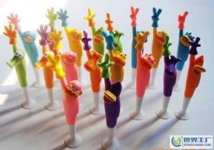 禮品廣告筆 動物手勢筆 帶底座 可豎立放置 18種款式_辦公、文教_世界工廠網(wǎng)中國產(chǎn)品信息庫