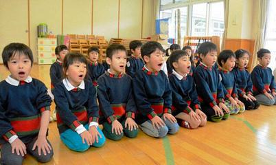 日本一幼兒園孩童4歲就開始背誦《論語》